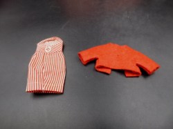clone red 2 piece stripe bk